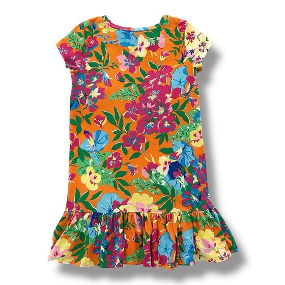 Ralph Lauren | Hawaiian Tropical T-Shirt Dress (6 yrs) 🌺 - Picture 2 of 5